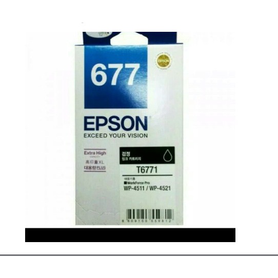 Tinta Epson T6771 black original WP-4521| WP-4011