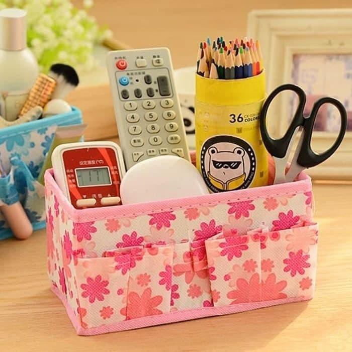 Rak Kosmetik Promo Bahan Kain Murah / Storage Cosmetic Organizer