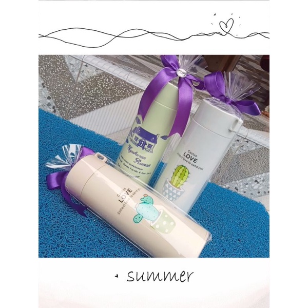 Harga Promo Tumbler botol kaca kaktus sablon