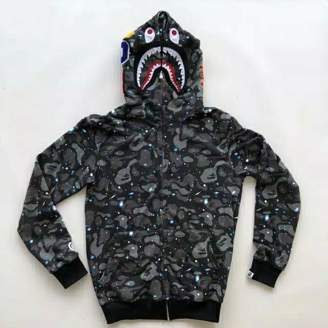 bathing ape shark hoodie