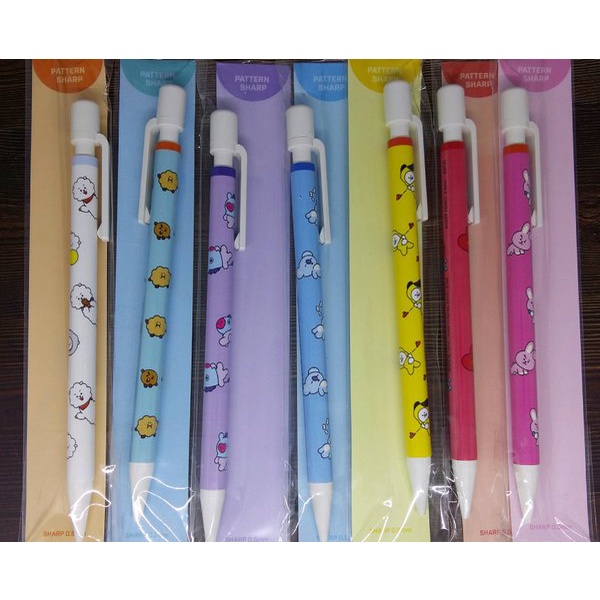 

READY INA BT21 MECHANICAL PENCIL OFFICIAL x LINE FRIENDS