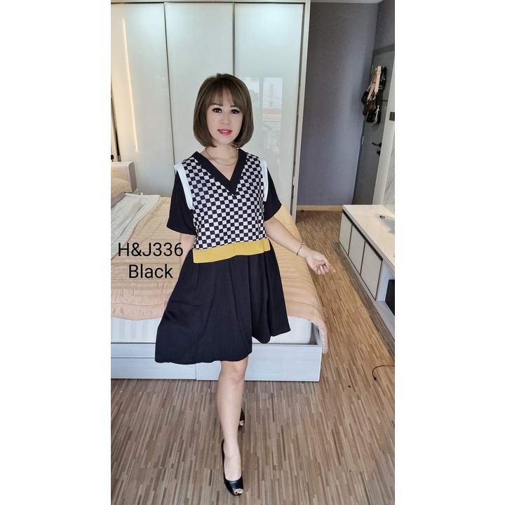 DRESS H&J 336 IMPORT BANGKOK BKK DRESS HNJ 336