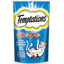 Whiskas Temptations Treats Salmon 85g