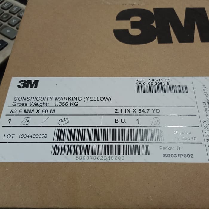 

3M Diamond Grade Conspicuity Marking yellow