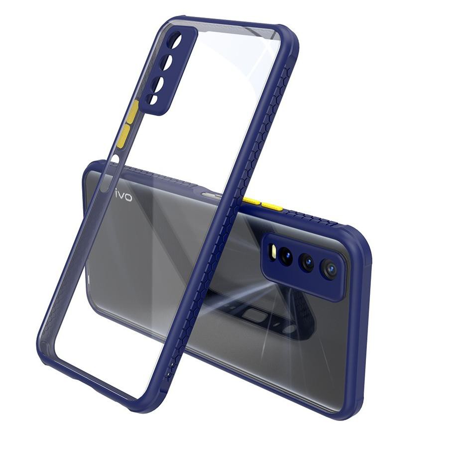 Lagi viral Vivo Y20 Y20S Y20i Y12S Case Softcase Crystal Color Case Casing Vivo Y20 Y20S Y20i Y12S R