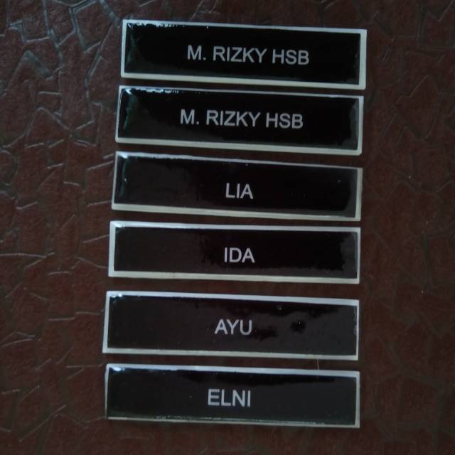 

Tag name