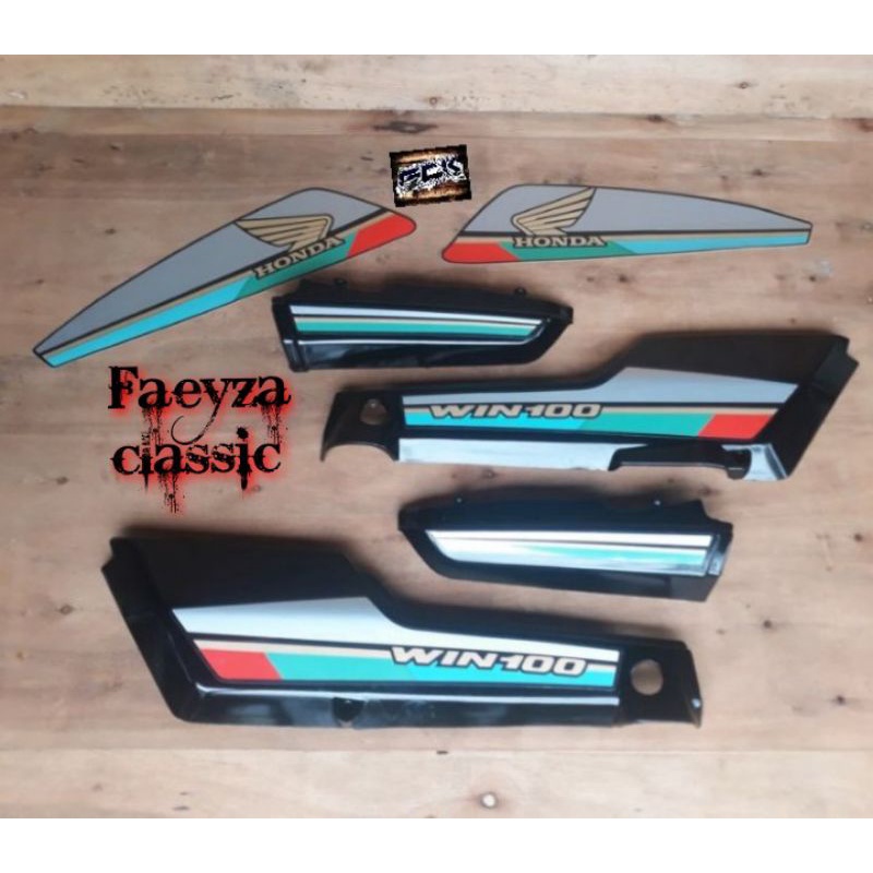 Cover body sett depan belakang Honda win plus full Limited edition. win sie doel