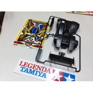 Body BERGKAISER , Original Body Tamiya Mini 4WD , EISEN WOLF