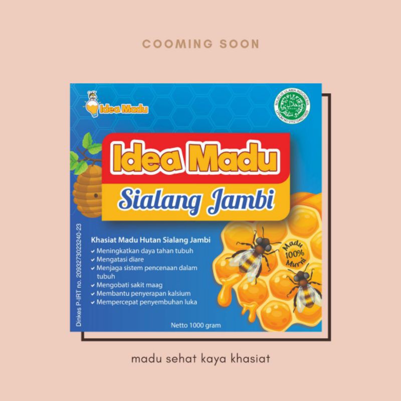 

250gr Idea Madu Murni Sialang Jambi