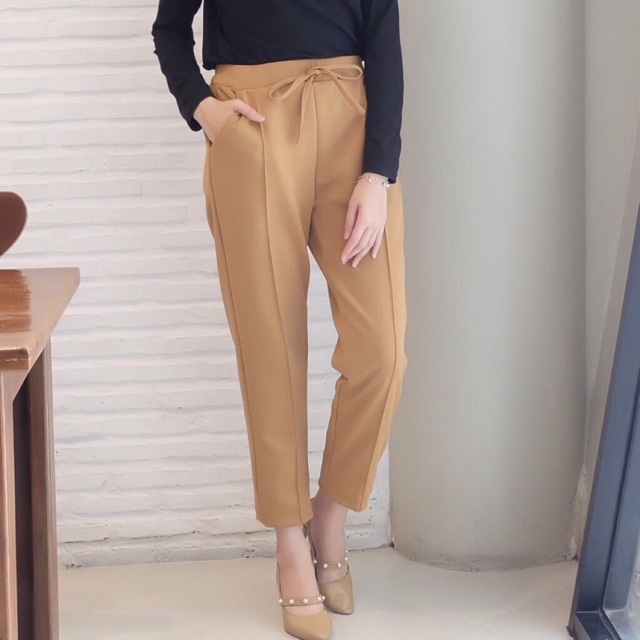 SN Celana Doty Basic Pant Scuba Premium Shopee Indonesia