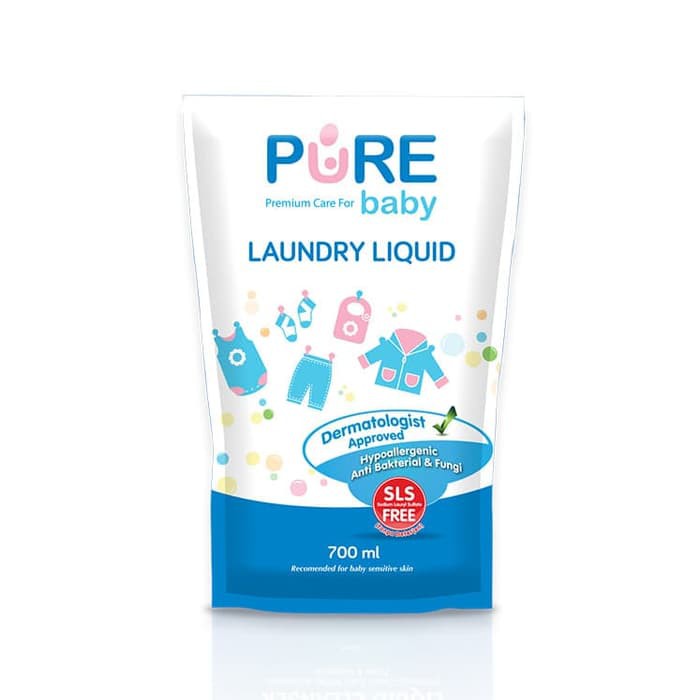 Makassar ! Laundry Liquid Pure Baby 700 Ml