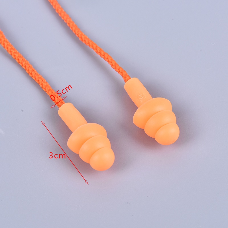 &lt; E2id &amp; &gt; Earplug Silikon Peredam Suara