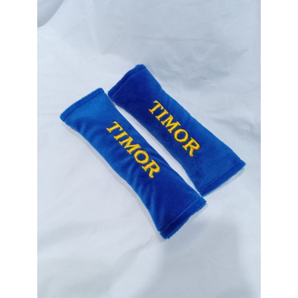 cover seatbelt mobil timor aksesoris interior mobil