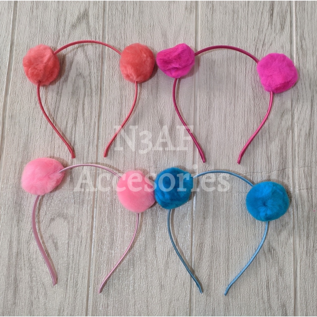 BANDO POM-POM LUCU BESAR
