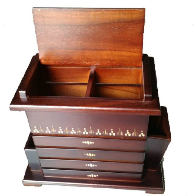 TEMPAT SENDOK GARPU DARI KAYU  JATI  ASLI  Shopee Indonesia