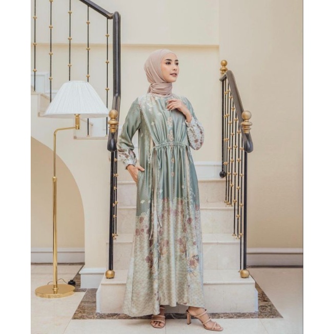 sheilla dress geulis  - green XXL