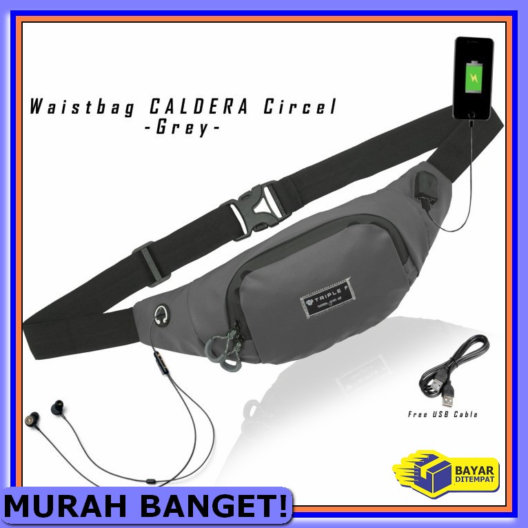 Tas Selempang Pria Buffback Slingbag Gaul Tas Selempang Cwo Dan C RN802 Triple F Tas Selempang Pri