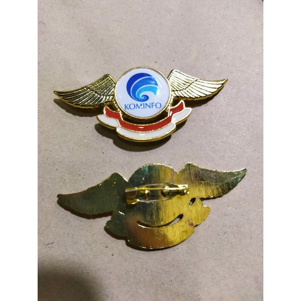 Pin Kominfo Wing