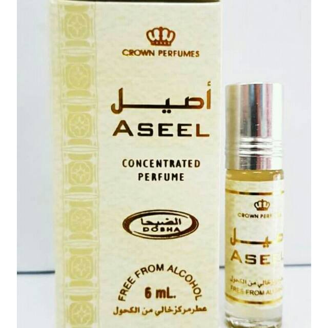 Parfum DOBHA 6ML roll on aroma ASEEL