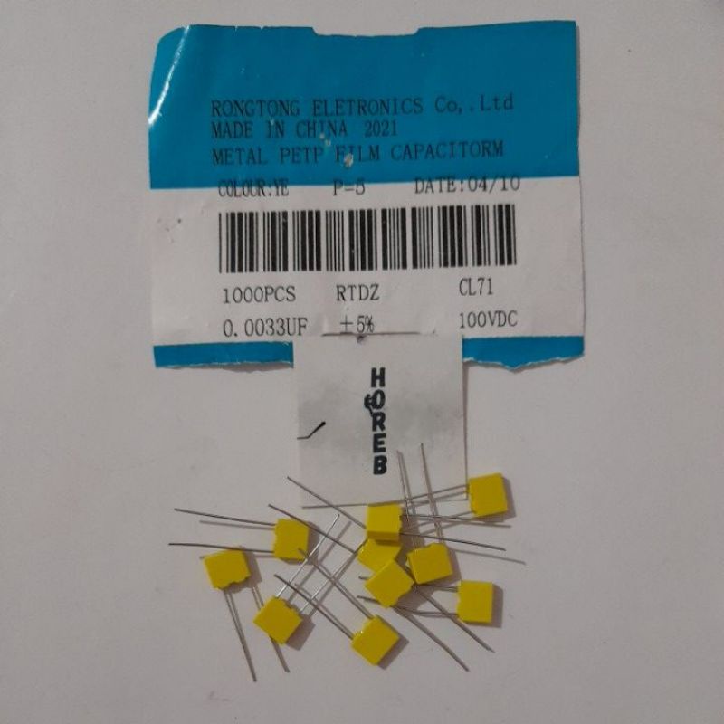 [100pcs] Mkm 332 3k3 100v