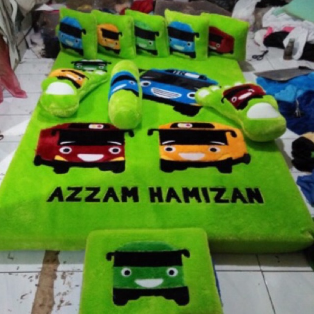 Karpet Tayo Motif Barcelona persib printing