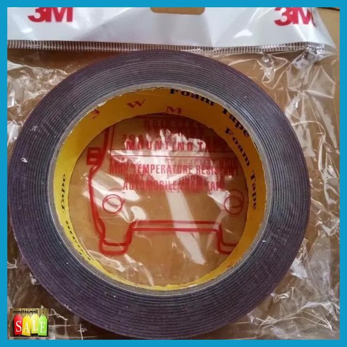 

PETKARCAR- DOUBLE TAPE 3M / PEREKAT DOUBLE TAPE 3M 24MM (2.4CM) MERAH BERKUALITAS -ASLIII.