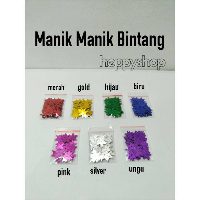 Manik Manik Bintang, Payet Bintang, Ramboci Bintang