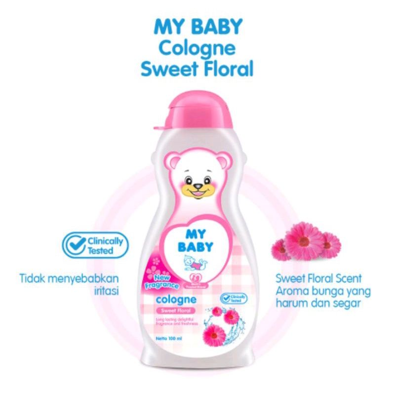 MY BABY COLOGNE 100 ML / PARFUM MINYAK WANGI BAYI