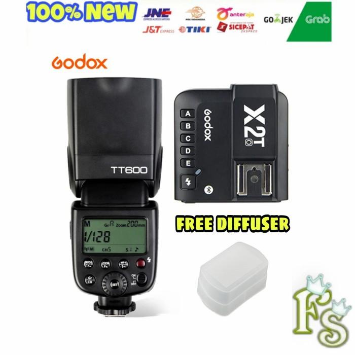 Flash Paket Godox Tt600 Tt 600 Universal + Trigger Godox X2T Olympus