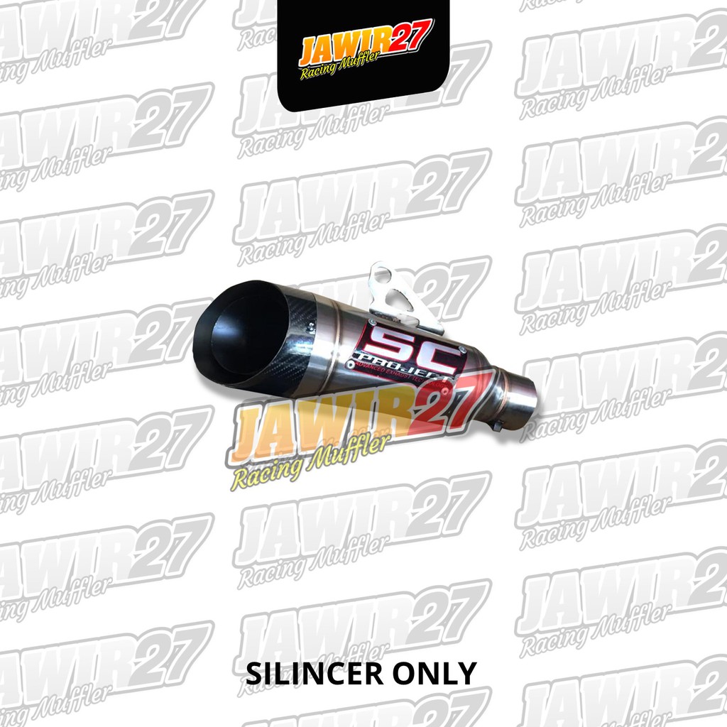 Silincer Slencer Slenser Slincer Silencer Knalpot Racing SC Project Vixion Satria FU Sonic CBR 150R