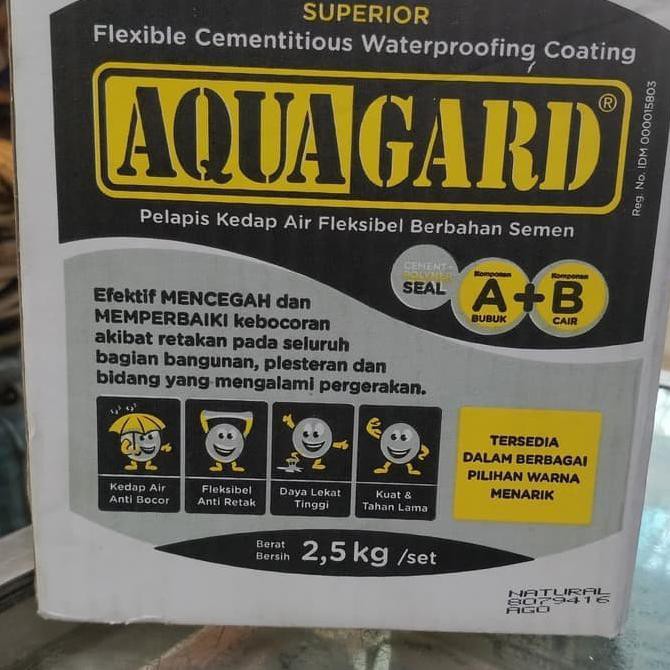 Terlaris Aquagard / semen / pelapis semen waterproofing / aquaproof Baru