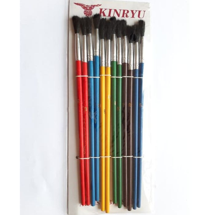 

BRUSH / KUAS CAT AIR WARNA / CAT MINYAK / LUKIS / GAMBAR ACRYLIC NO 8