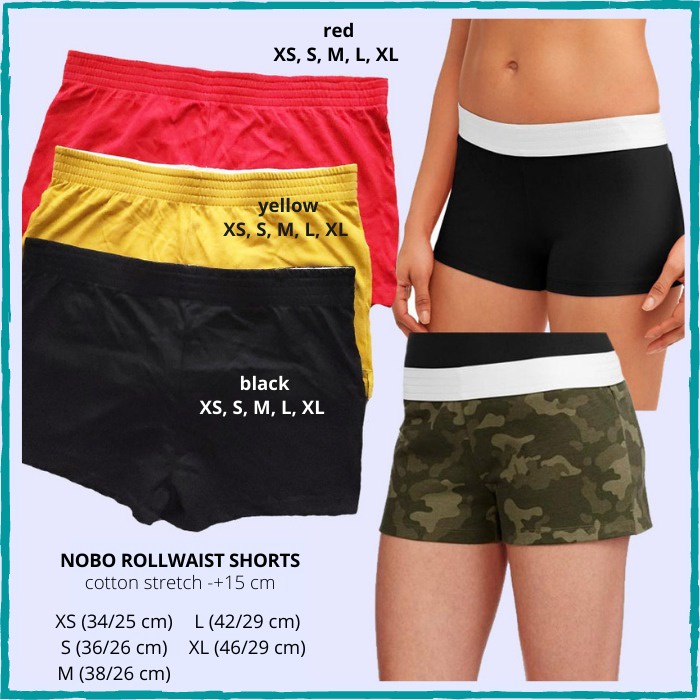 Celana Pendek Wanita No Boundaries Rollwaist Shorts