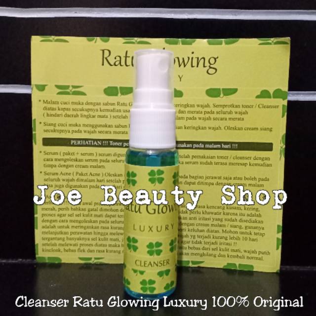 CLANSER RATU GLOWING ORIGINAL 100%