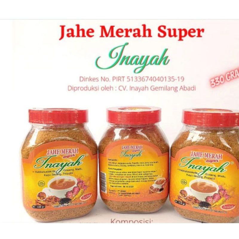 

Jahe Merah Inayah