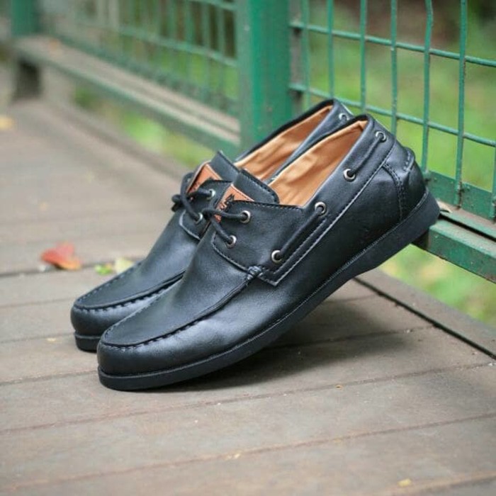 Sepatu Pria | Sepatu Murah | Sepatu Handmade Bandung | Sepatu Heroes Ibis Hitam