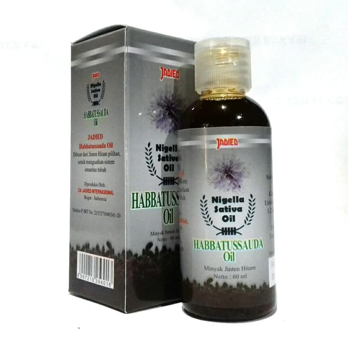 

Habbatussauda Oil 60ml Jadied Minyak Habbatussauda