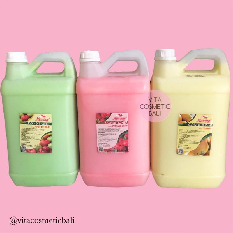 HEVINY CONDITIONER rambut 5 LIter 5L galon