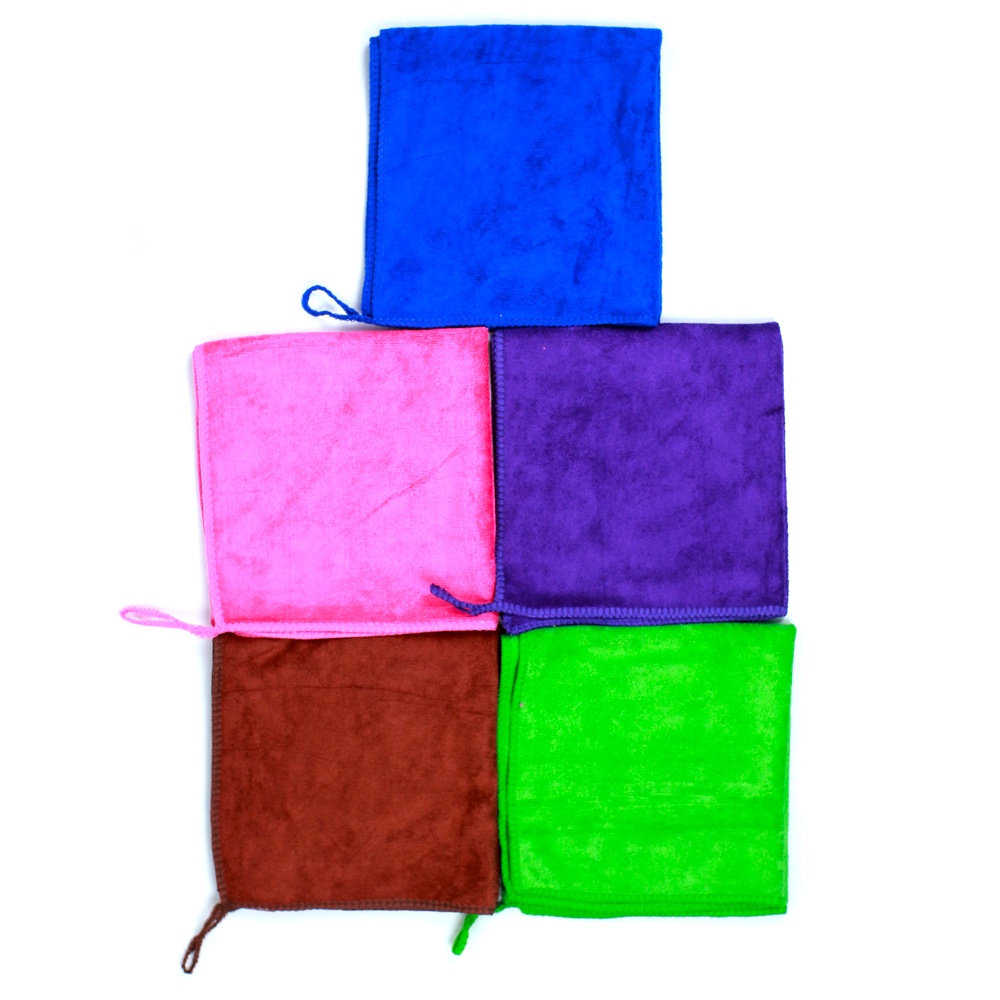 Lap Tangan Gantung Microfiber Hand Towel h20 - Random Colour