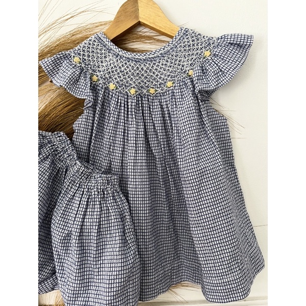 Smocked bishop set Tykes n Tots