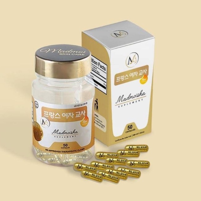 Super Whitening Korean (50 kapsul) Madmoisha