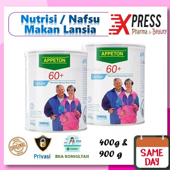 

XPRESS 60 Appeton Susu Lansia Apeton Orang Tua Nutrisi Nafsu