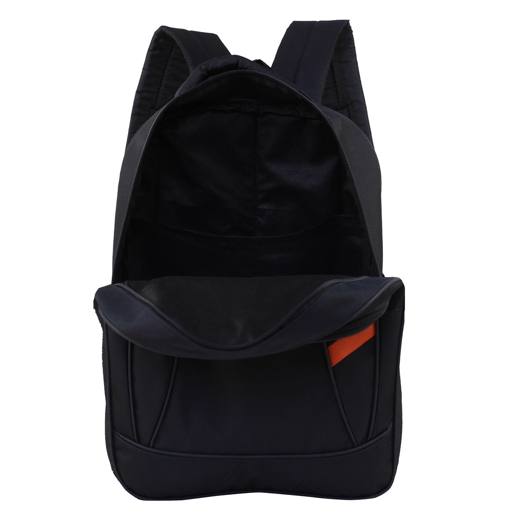 Tas Ransel Pria Tas Punggung Tas Ransel Kuliah Sport Garis Orange Tas Hitam Ransel Murah Keren Ransel Backpack