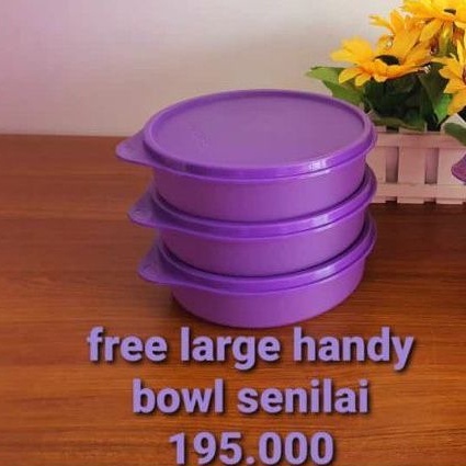 mangkok large handy bowl ungu 580 ml tuperware (3)