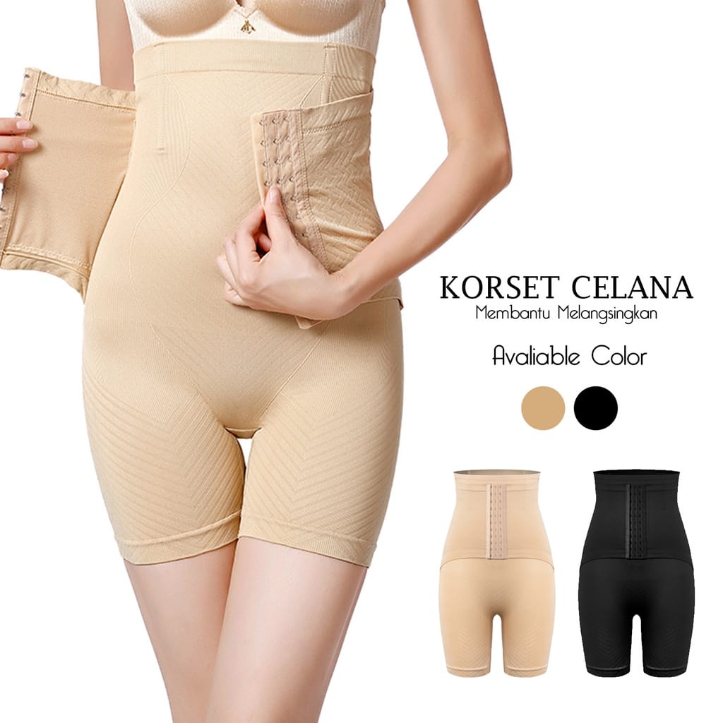 Korset Pelangsing Korset Melahirkan Korset Perut Korset Celana Korset Pelangsing Perut Buncit Celana Korset Wanita NEW