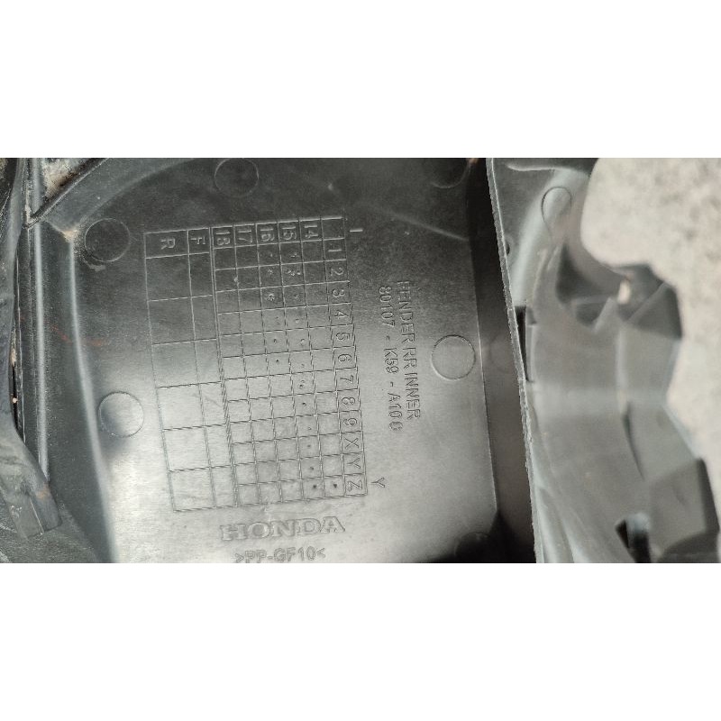 cover tabung air radiator honda vario 125 vario 150 led