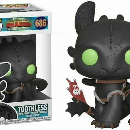 Funko Pop Original - Movie - How To Train Your Dragon 3 - Toothless