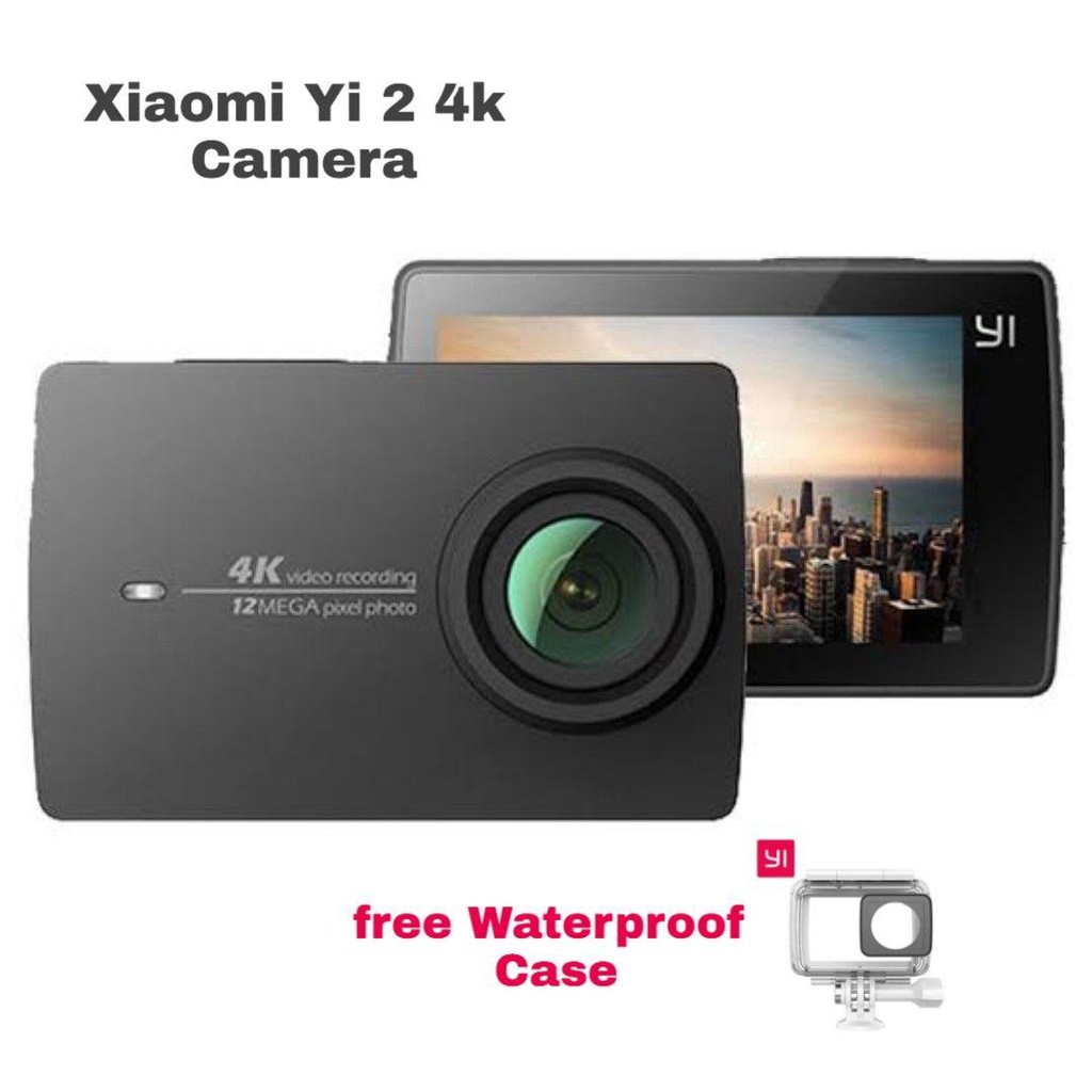 Xiaomi Yi 2 4k Action Camera Free Waterproof Case Indonesia