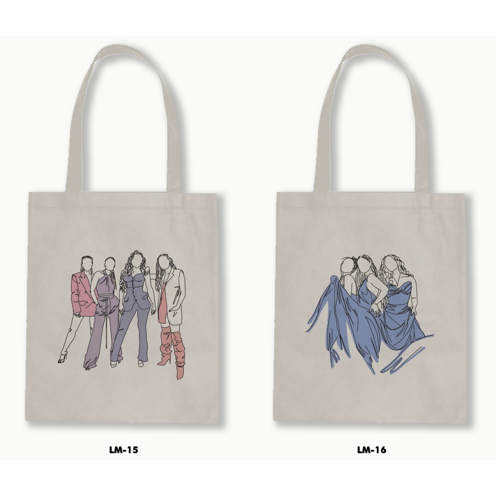 TOTE BAG BLACU - LITTLE MIX 1