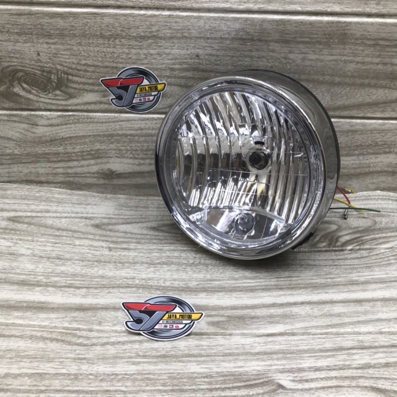 lampu depan Tiger lama batok hitam